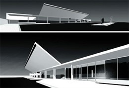 Imagen virtual de la nueva estación de Mollerussa