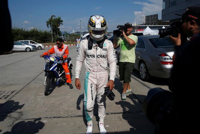 Lewis Hamilton Malasia Sepang