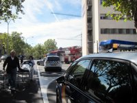 Desalojo del Hospital de Salamanca tras un incendio