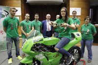 Una moto de la Escuela de Ingeniería de Bilbao compite en el MotoStudent