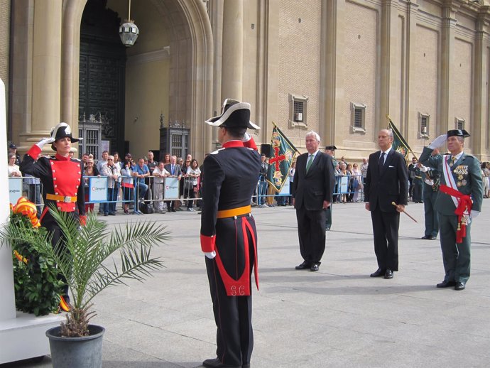 La Guardia Civil ha celebrado hoy el día de su patrona, la Virgen del Pilar