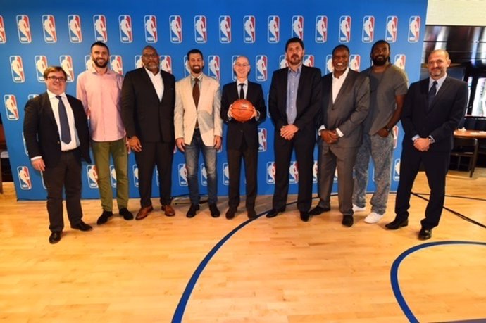 Presentación de los Embajadores europeos de la NBA