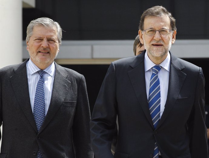 Mariano Rajoy e Iñigo Méndez de Vigo