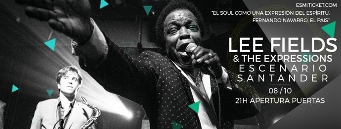 Lee Fields en Escenario Santander 