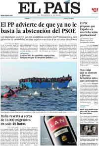 Las portadas de los periódicos de hoy, jueves 6 de octubre de 2016