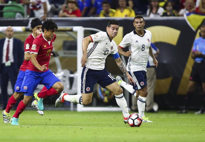 James Rodríguez Colombia Costa Rica Copa América