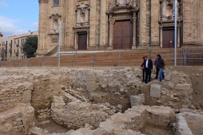 Descubren el ábside de una basílica visigoda del siglo VI en Tortosa