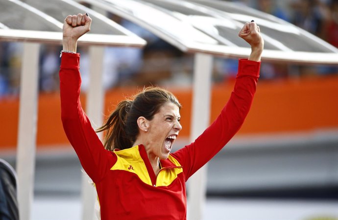 La atleta española Ruth Beitia