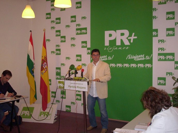 El presidente del PR+, Fernando Gómez Herrainz