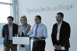 Oblaré, Caracuel, Bendodo y Salado en rueda de prensa