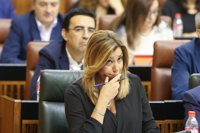 Susana Díaz: PP-A "abandona sus principios" apoyando la ley de Podemos sobre Lgtbi