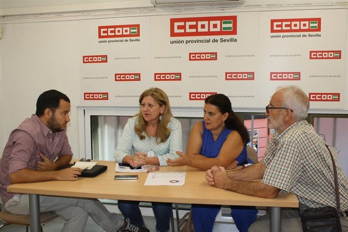 Rojas se reúne con la plantilla de Clece