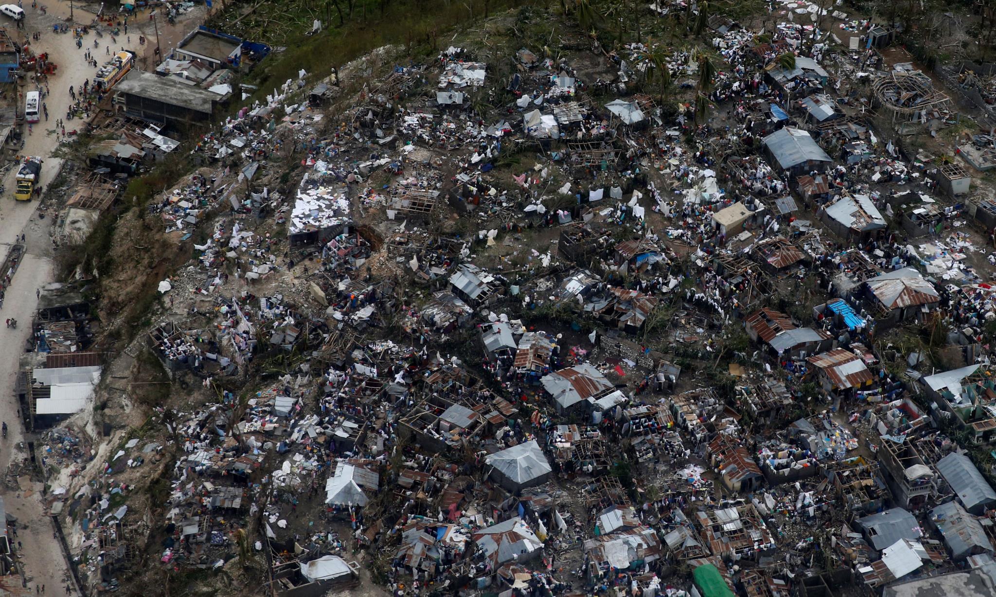 Efectos del huracán 'Matthew' a su paso por Haití