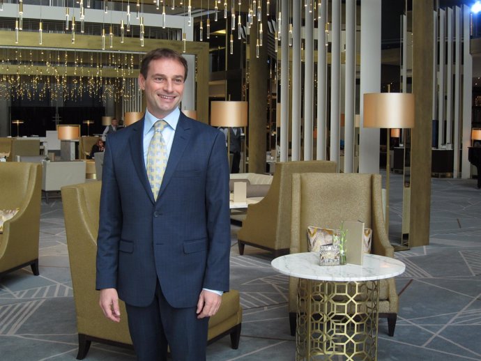 Franck Sibille, director del hotel Fairmont Rey Juan Carlos I de Barcelona