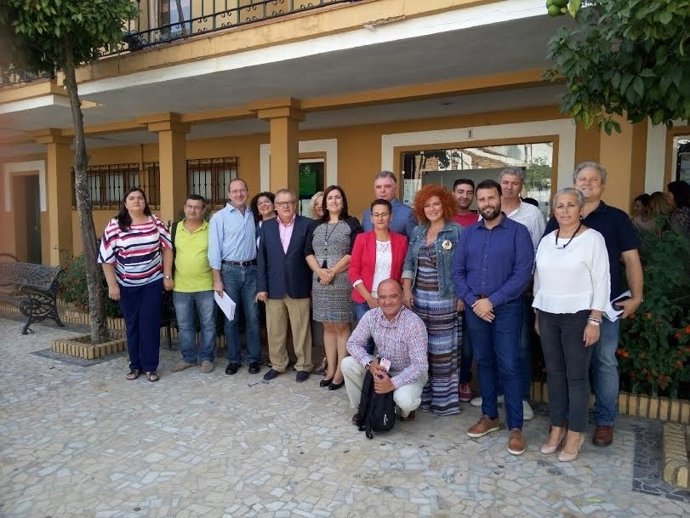 El equipo de tratamiento a familias con menores en Aljaraque.