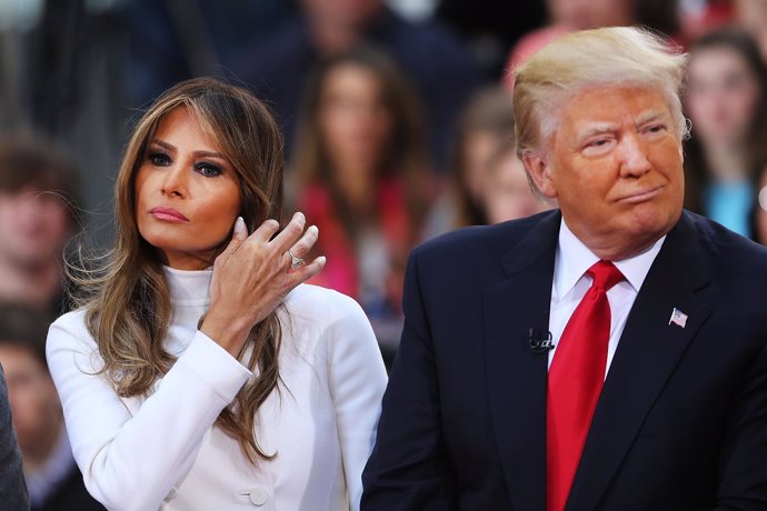 DONALD Y MELANIA TRUMP