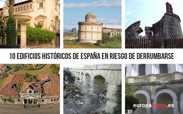 Edificios españoles con riesgo de derumbarse
