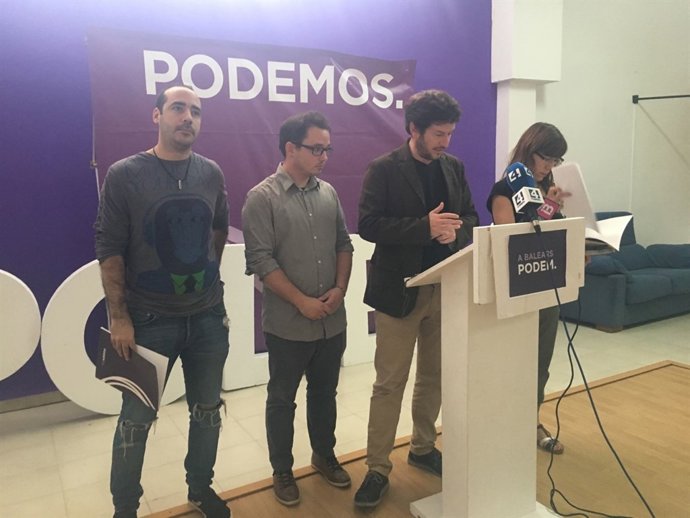 El secretario general de Podemos Baleares, Alberto Jarabo