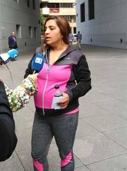 Acusada de sustracción de menores. 