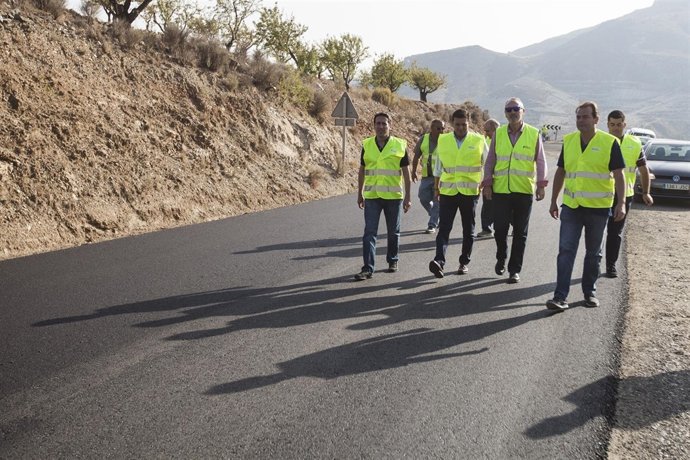 Diputación mejora la señalización en las carreteras provinciales.