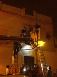 Atendidos dos ancianos por humo en un incendio de vivienda en La Puebla del Río (Sevilla)
