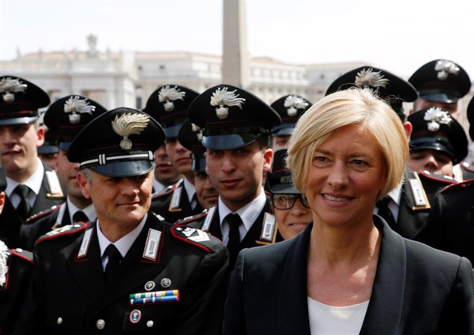 La ministra de Defensa italiana, Roberta Pinotti