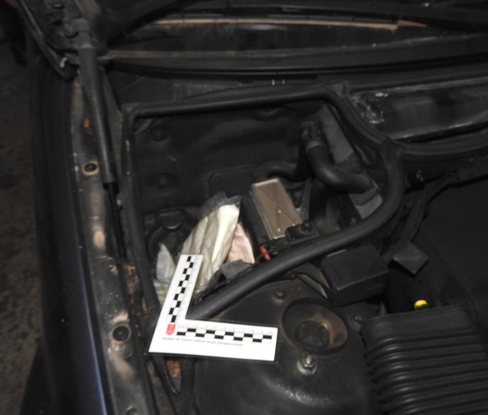 Speed encontrado en el motor de un vehículo.