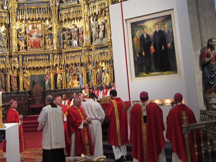 Beatificación de los mártires de Nembra en Oviedo