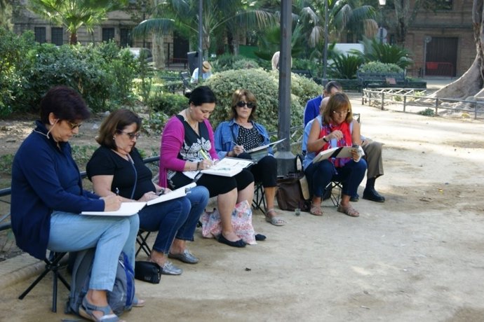 Actividad de la Semana de la Arquitectura de Sevilla