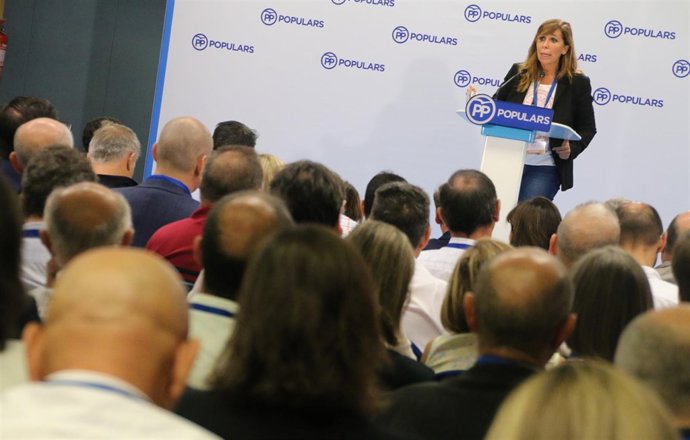Alicia Sánchez-Camacho en la escuela de otoño del PP.