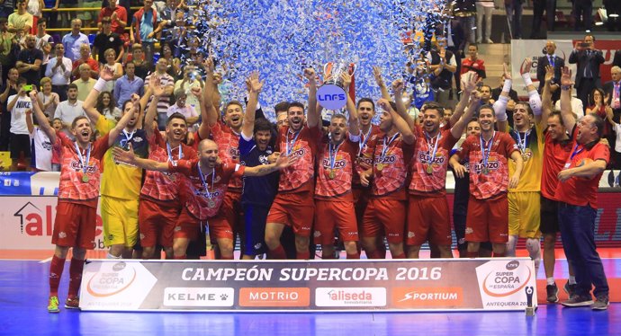 ElPozo Murcia, campeón de la Supercopa 2016 de fútbol sala