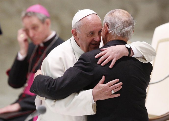 Papa Franciso y Adolfo Nicolás