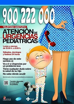 Teléfono de Atención de Urgencias Pediátricas