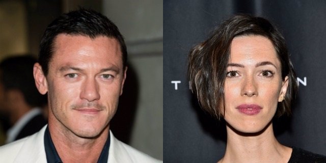 Luke Evans y Rebecca Hall