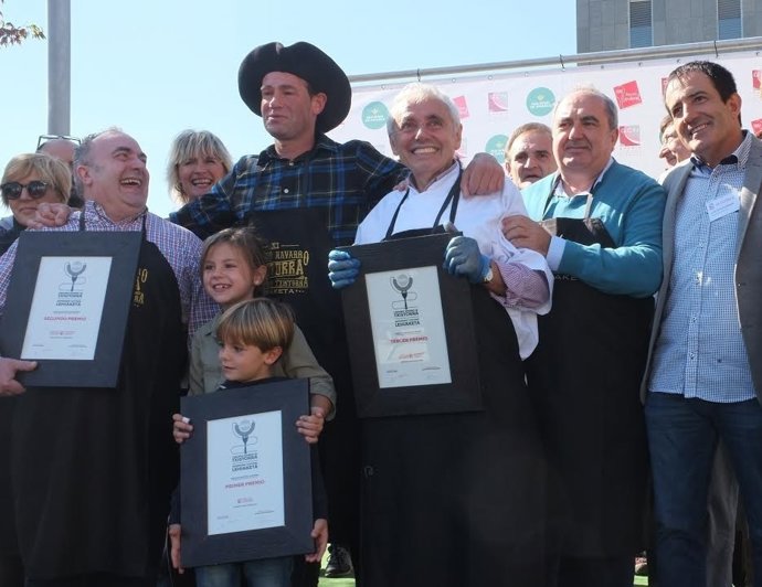 El ganador del concurso.