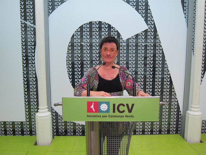 La coordinadora nacional de ICV, Marta Ribas