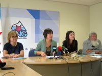 Olalla Rodil y Montse Prado, viceportavoces de Ana Pontón en el Grupo del BNG