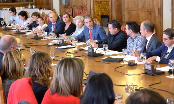 Reunión de miembros del Pacto Territorial por el Empleo