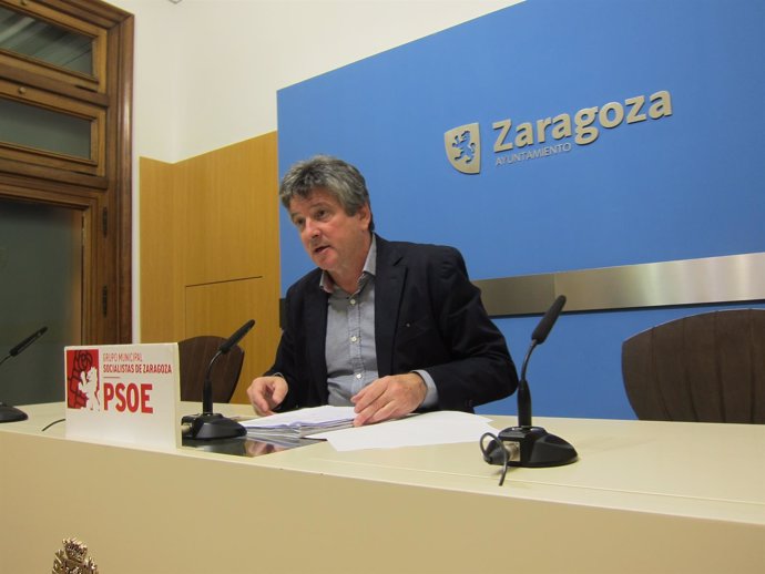 El concejal del PSOE, Javier Trívez