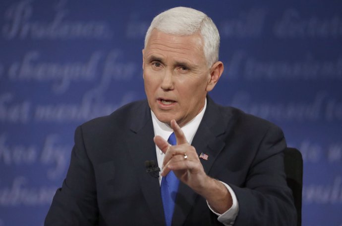 El candidato republicano a la Vicepresidencia de EEUU, Mike Pence