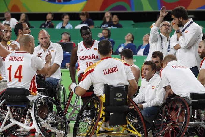 Selección española masculina de baloncesto paralímpico