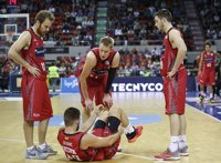 Stevan Jelovac sufre un esguince de tobillo grado 2-3