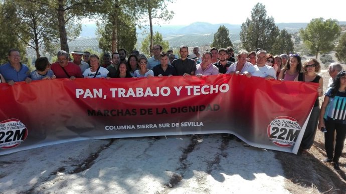 Asamblea 'Dignidad, Pan, Trabajo y Techo' en Badolatosa