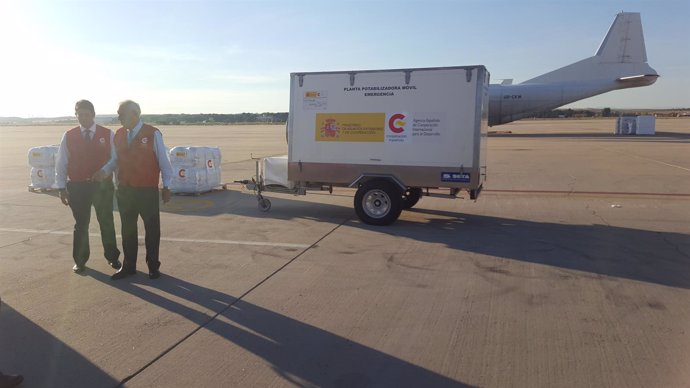 España envía ayuda humanitaria a Haití
