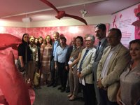 Inaugurada la muestra Arte-Terapia en la salud mental de los pacientes del Reina Sofía