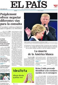 Las portadas de los periódicos de hoy, martes 11 de octubre de 2016