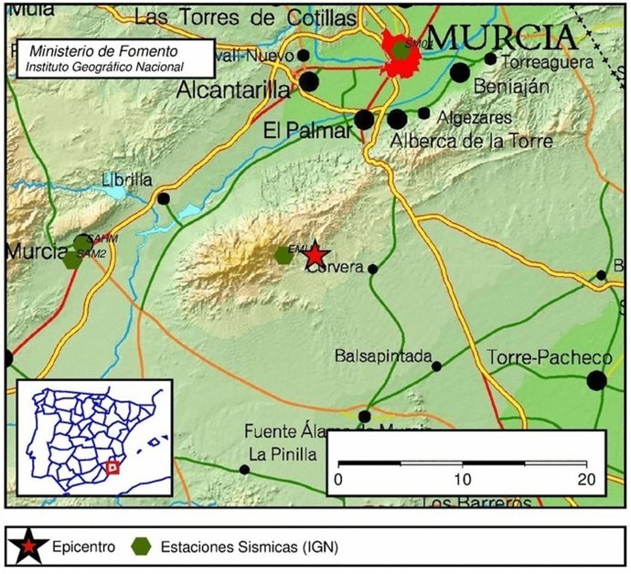 Movimiento sísmico, terremoto