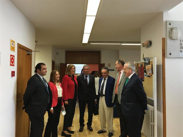 Encabo con la presidenta de la Diputación 