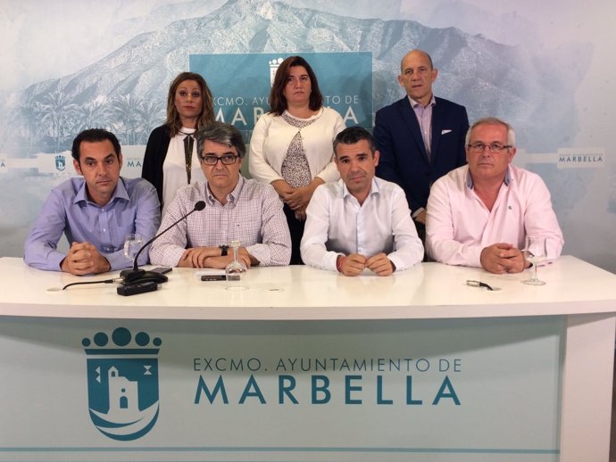 Equipo de Gobierno de Marbella octubre 2016