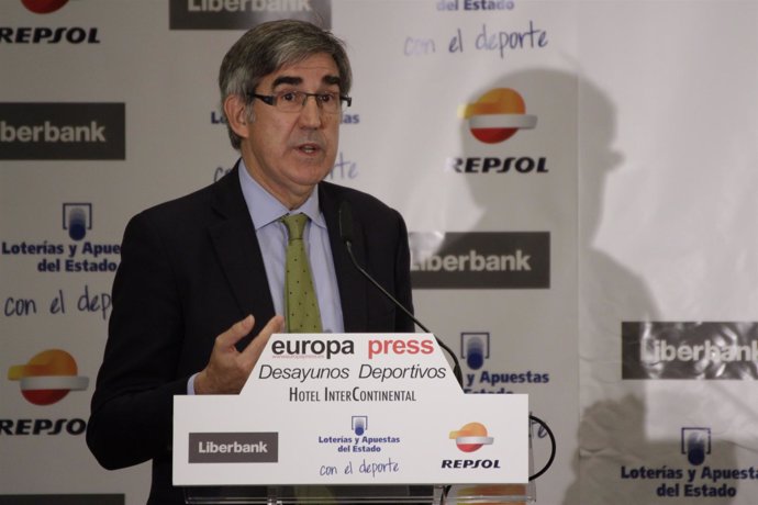 Jordi Bertomeu en los desayunos deportivos de Europa Press